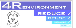 4REnvironment: Reduce, Reuse, Recycle, RETHINK