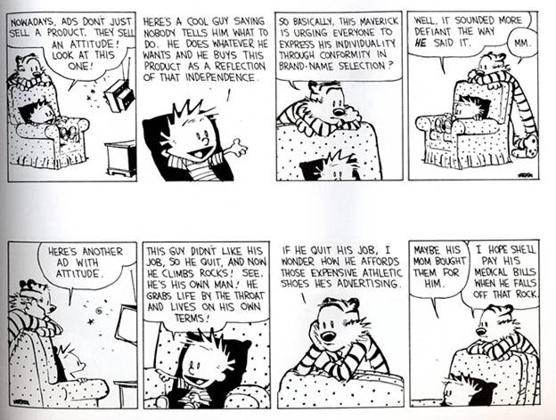 calvin advertisement