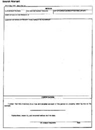 Search Warrant, Page 2 of 2