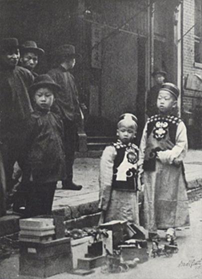 Young Aristocrats, Pictures of Old Chinatown, by Arnold Genthe, 1908.